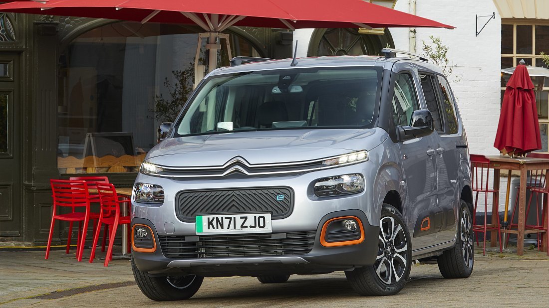 Citroën e-Berlingo M 50 kWh (2021-2024) front fascia, grille, headlights, bumper, exterior