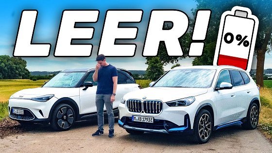 Video: Wirklich 400 km Reichweite? Smart #1 vs. BMW iX1