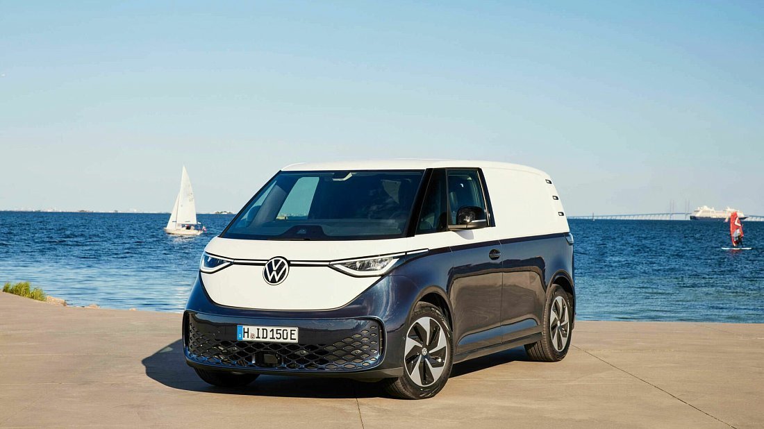 Volkswagen ID.Buzz Cargo Pro 4MOTION (2024-…) front fascia, grille, headlights, bumper, exterior