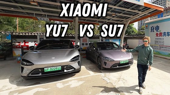 Video: Xiaomi Is Making The Hottest EVs On Sale! YU7 SUV & SU7 Sedan Comparison