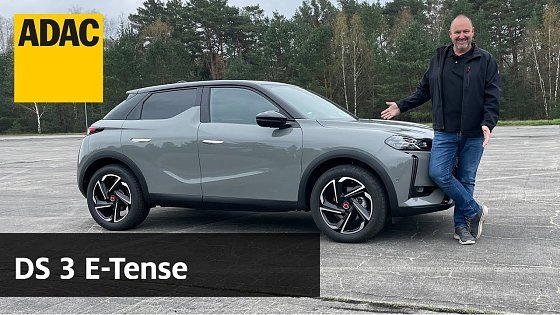 Video: DS 3 E-Tense: Kleines Elektro-Crossover mit Premiumanspruch | ADAC