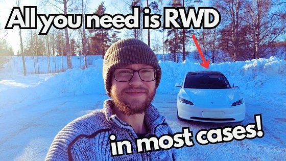 Video: Tesla Model 3 RWD vs. AWD: Why RWD Is Enough for Winter Driving!