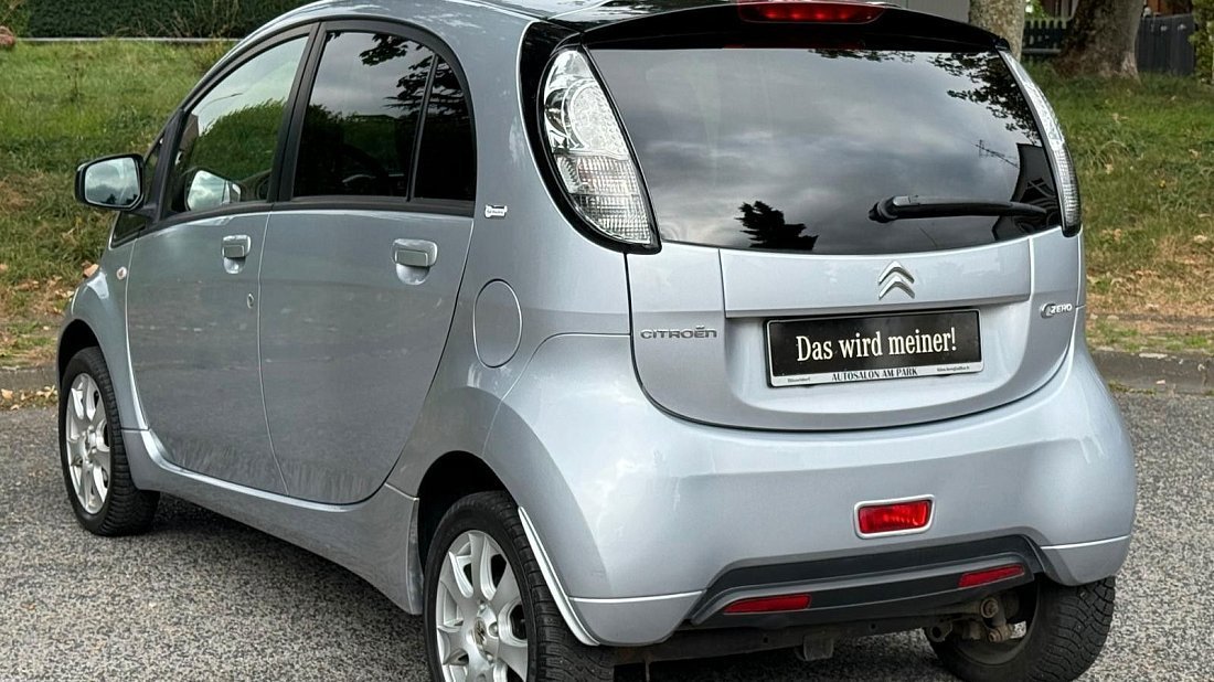 Citroën C-Zero Gen 1 (2010-2020) rear quarter, three-quarter view, diagonal, exterior