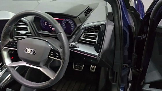 Video: 2023 Audi Q4 E-Tron 40 S Line (Comfort & Sound Pack) Automatic