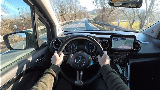 Video: 2025 Mercedes-Benz EQT 200 (45 kWh | 122 hp)- POV Drive