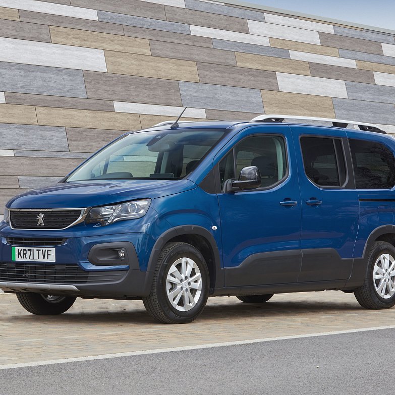 Green Rifters Peugeot e-Rifter Long 50 kWh 2024 - EV Range Map USA | Green Cars Compare