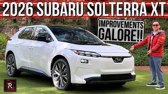 Video: The 2026 Subaru Solterra XT Is A Majorly Upgraded SUV With Expanded Range & Power