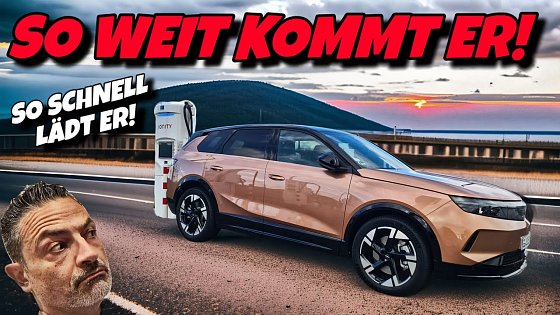 Video: Opel Grandland Elektro! Autobahnreichweite Ladezeit Navi Software uvm im Test. #elektroauto