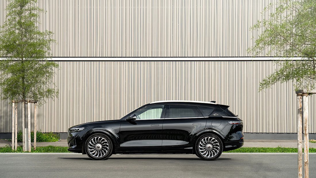 Voyah Free Electric Long Range (2022-...) side profile, silhouette, doors, wheels, exterior