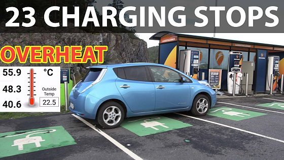 Video: Nissan Leaf 24 kWh 1000 km challenge part 2