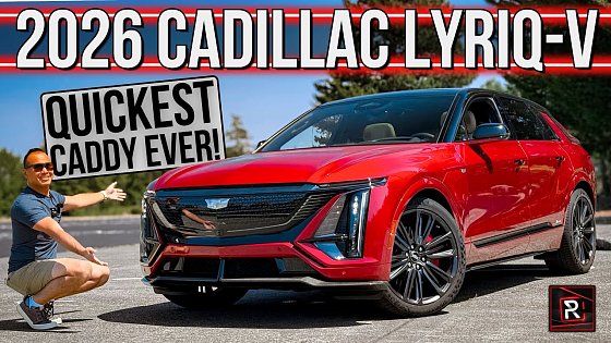 Video: The 2026 Cadillac LYRIQ-V Is The Ultimate Electric SUV From Caddy’s Performance V-Series