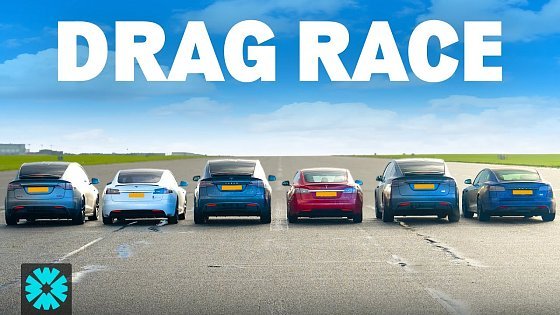 Video: Fastest Tesla Model X & Model S 1/4 MILE RACE