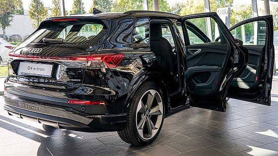 Video: 2024 Audi Q4 e-tron - Interior and Exterior Walkaround