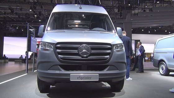 Video: Mercedes-Benz eSprinter Cargo Van (2019) Exterior and Interior