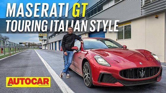 Video: 2023 Maserati Gran Turismo review - Trofeo &amp; Folgore in depth in Italy | Drive | Autocar India