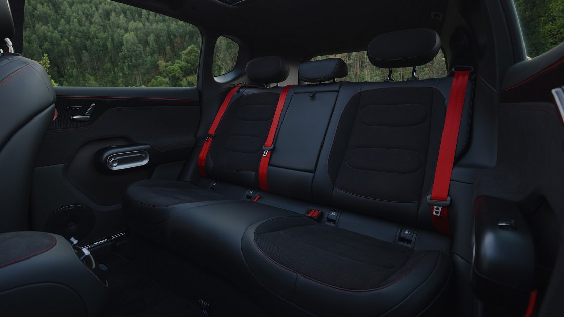 Smart #5 Brabus (2025-…) rear seats photo, back seats, passenger seats, legroom, headroom, interior