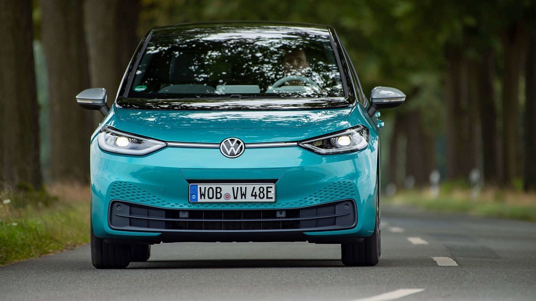 Volkswagen ID.3 1st Edition (2019-2021) front fascia photo, grille, headlights, bumper, exterior