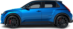 Side view photo of Alpine A290 220 hp (2024-...) on transparent background