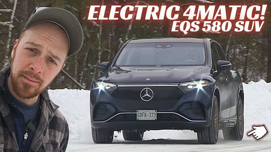 Video: 2023 Mercedes EQS 580 SUV REVIEW: A BRILLIANT WINTER DRIVE, WAIT UNTIL YOU SEE THE CABIN AFTER DARK!