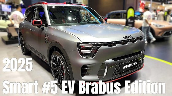 Video: 2025 Smart #5 EV Brabus Edition Walkaround | 52900$| Range: 660km—Shanghai Auto Show 2025 | 4K