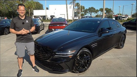 Video: The 2026 Genesis G80 Black Edition is a MUST own new midsize luxury sedan