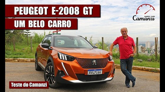 Video: Peugeot e-2008 GT: um belo carro fora da nossa realidade - Teste do Camanzi