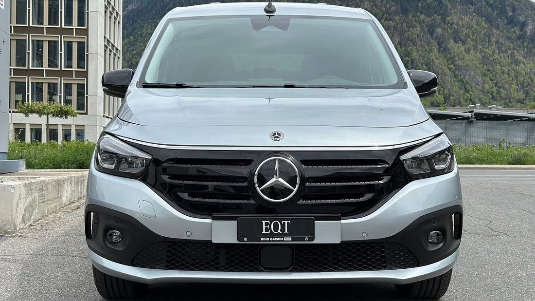 Mercedes EQT 200 Standard (2023-…) front fascia, grille, headlights, bumper, exterior