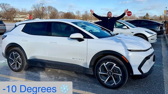 Video: 2025 Chevy Equinox EV AWD Cold Weather Range Test! How Far Can it Go in Subzero Temperatures?