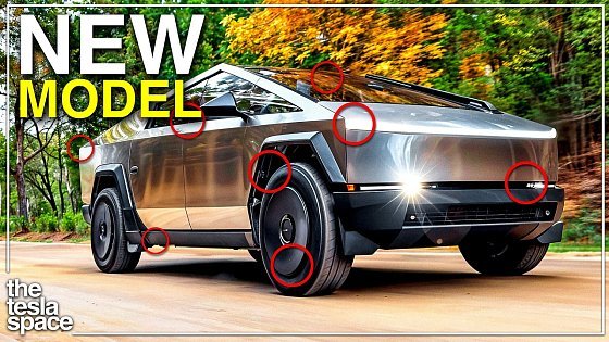Video: The New 2025 Tesla Cybertruck Is Here!