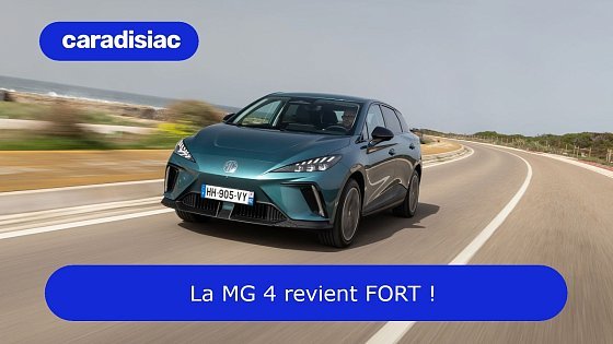 Video: Nouvelle MG4 2026 : le casse du siècle continue ? ?⚡