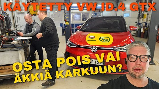 Video: Uskaltaako 94 000 km ajetun ID.4:n ostaa? Fixus-kuntotarkastus paljastaa totuuden