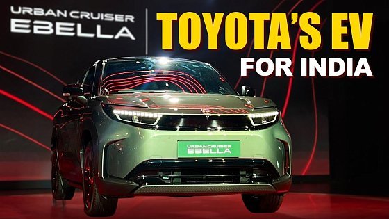 Video: Toyota Urban Cruiser Ebella - Looks Better Than eVitara But No Pricing | @MotorBeam