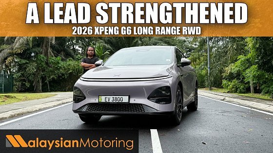 Video: 2026 Xpeng G6 Long Range RWD Review – A Lead Strengthened | #Review