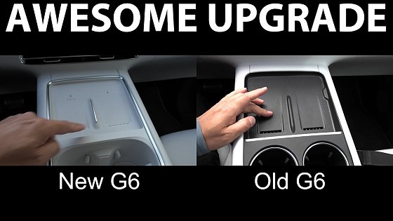 Video: Xpeng G6 Performance side-by-side comparison between new 2025 model and before
