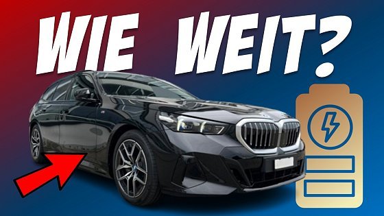 Video: BMW i5 vs Autobahn: Wie weit kommt er wirklich?