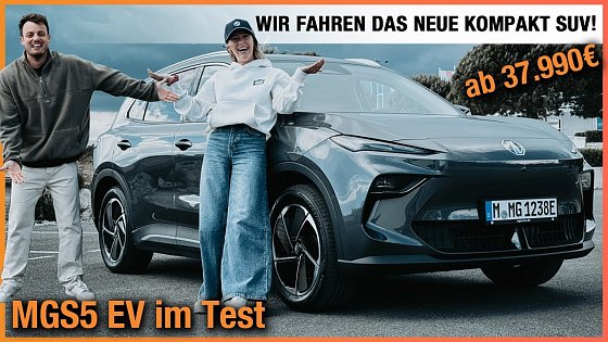 Video: MGS5 EV im Test (2025) Wir fahren das NEUE Kompakt SUV ab 259€ im Monat! Fahrbericht | Review | POV