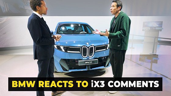 Video: We Showed BMW’s Design Chief the Top 5 iX3 Complaints