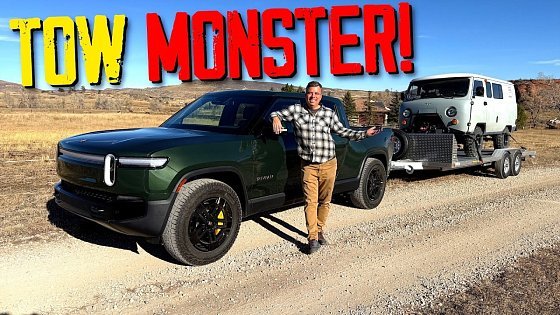 Video: Can The Upgraded 2025 Rivian R1T Tow My Project Buhanka Van Without Breaking A Sweat?