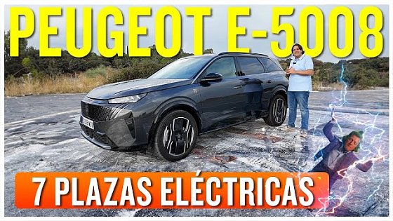 Video: Peugeot E-5008 | Eléctrico... y con siete plazas de serie | ¿El SUV eléctrico familiar definitivo?