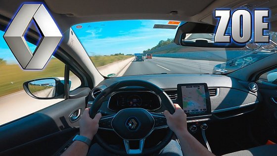 Video: Renault Zoe R135 | Test Drive on German Autobahn ✔