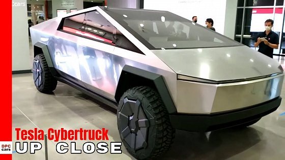 Video: Tesla Cybertruck At Petersen Automotive Museum