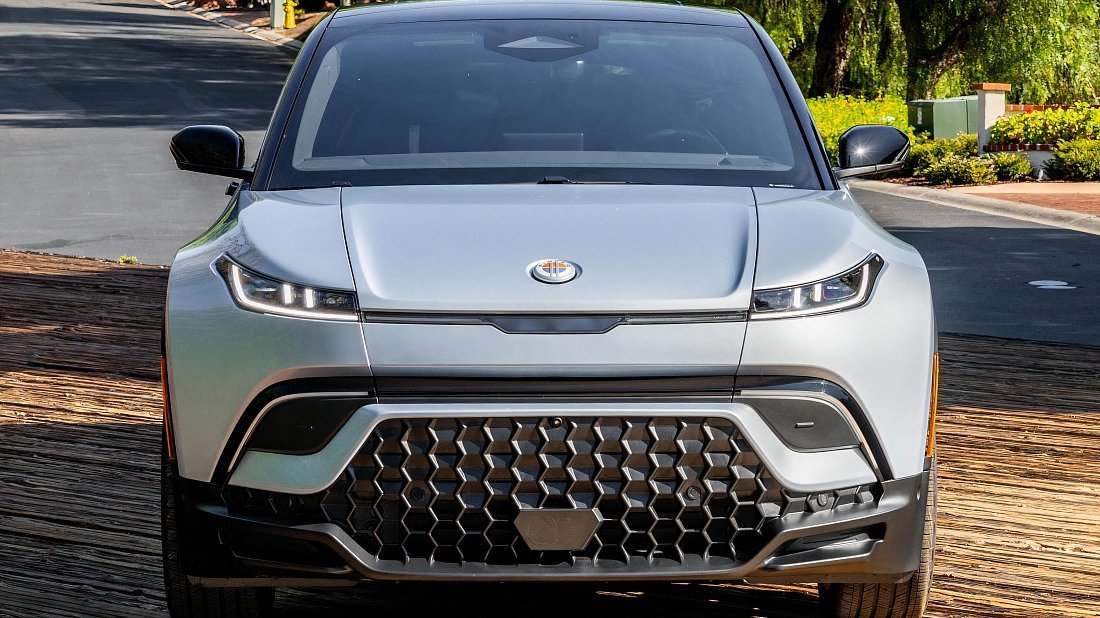 Fisker Ocean Ultra (2023-2024) front fascia, grille, headlights, bumper, exterior