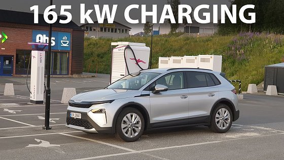 Video: Skoda Elroq 60 vs MGS5 & Ariya charging battle