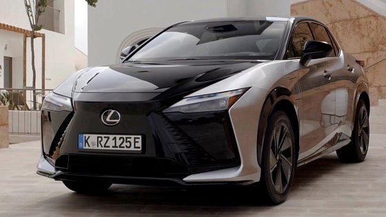 Video: 2025 Lexus RZ 550e F SPORT Sonic Platinum Bi-Tone | Interior Exterior Full Showcase