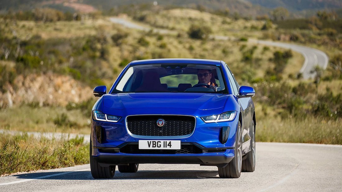 Jaguar I-Pace EV320 (2020-2024) front fascia, grille, headlights, bumper, exterior