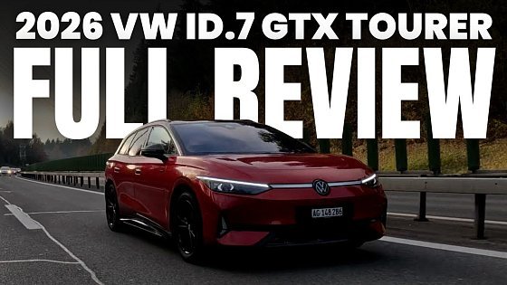 Video: VW ID.7 Tourer GTX United — Modern, Competent, Conservative