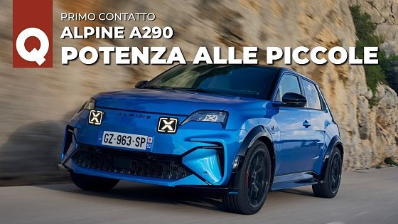 Video: L'elettrico salverà le "HOT HATCH"? | 220 cv e guida SUPER per la Alpine A290 2025