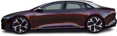 Side view photo of Lucid Air Touring (2025-...) on transparent background