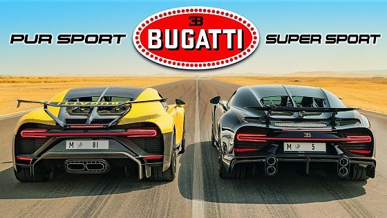 Video: Bugatti Chiron Super Sport v Pur Sport: DRAG RACE