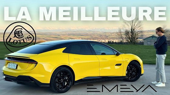 Video: Lotus Emeya : voici pourquoi cette voiture est sensationnelle !